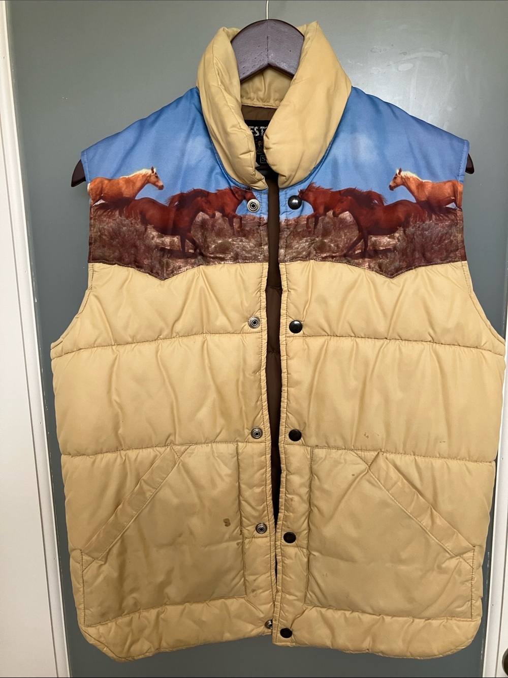 Sears Black and Gold Western Label Jacket